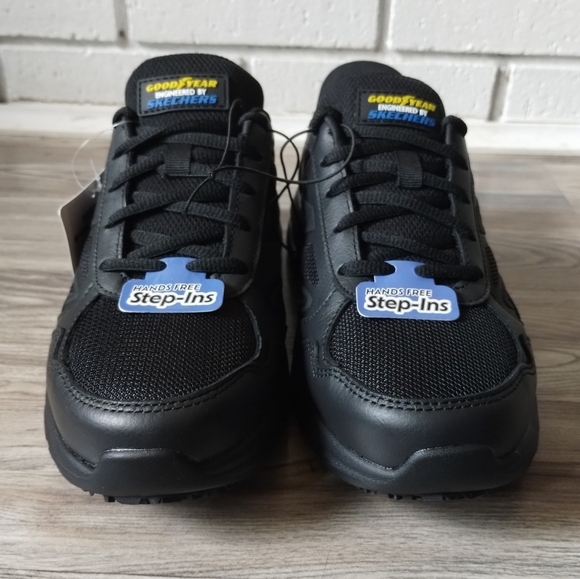 Skechers Goodyear Reese Step In Slip Resistant Shoes Women's - Picture 2 of 5